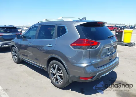 2017 Nissan Rogue Sl from USA, damaged, VIN 5N1AT2MT1HC866601